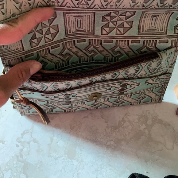 Beauty leather clutch - Picture 4 of 4